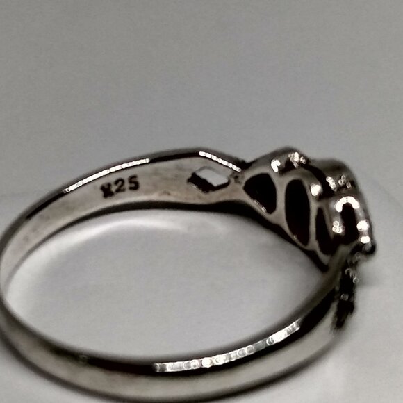 Black onyx ring & bracelet set . - Picture 3 of 7